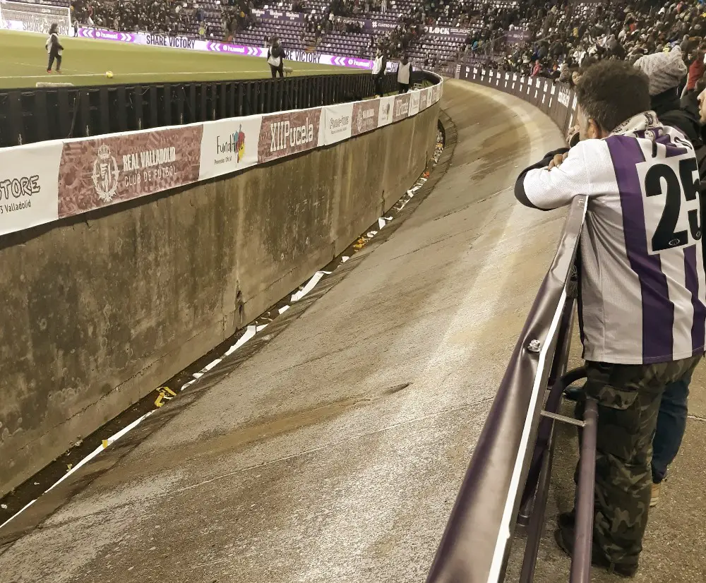 A Real Valladolid fan