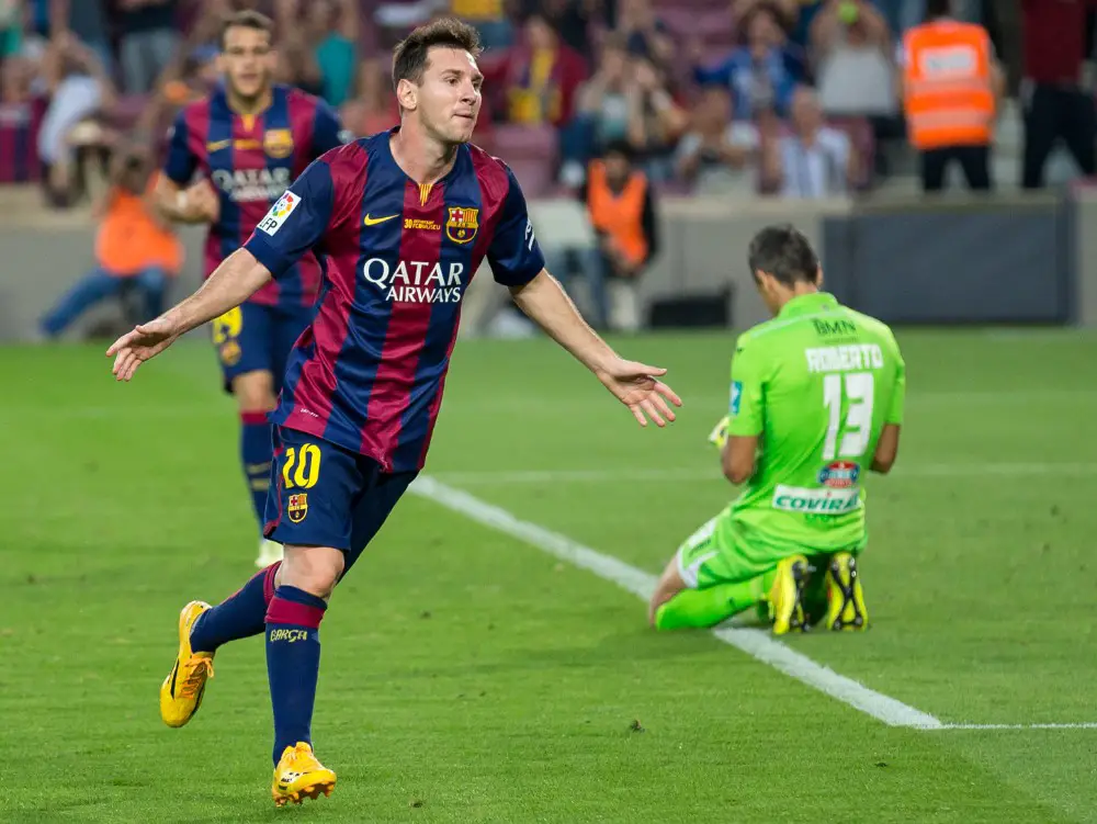 Leo Messi top goalscorers