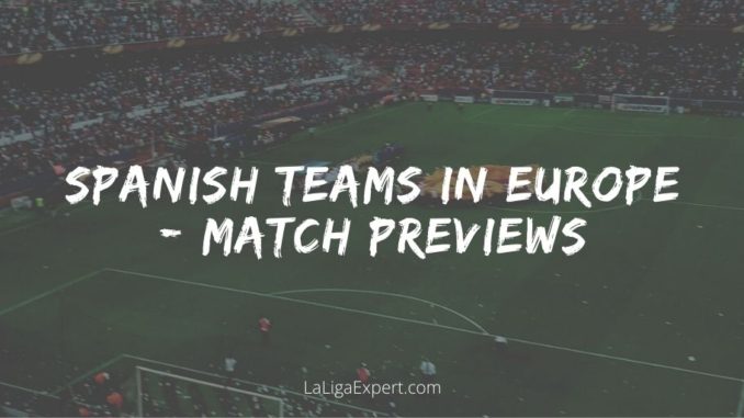 Champions League match previews