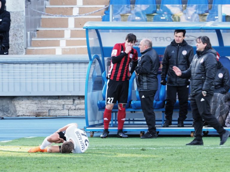 injured footballer