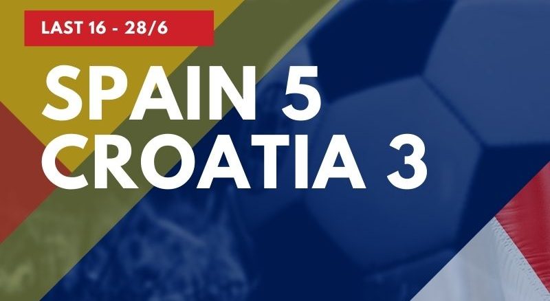Spain 5-3 Croatia