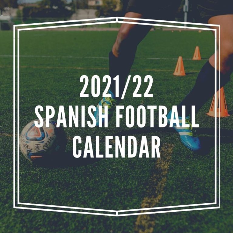 Spanish football calendar