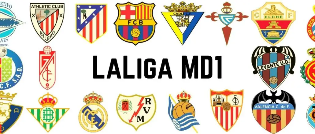 LaLiga 2021/22 Matchday 1