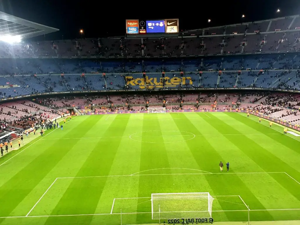 Camp Nou empty