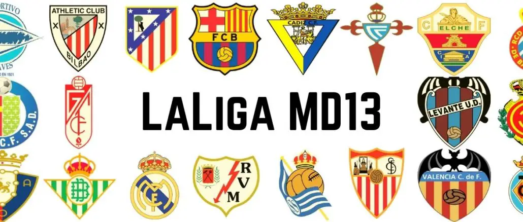 LaLiga matchday 13