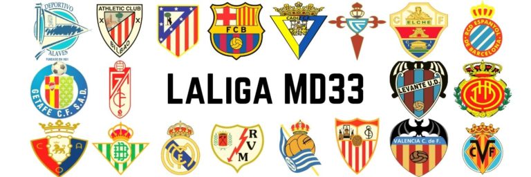 LaLiga matchday 33
