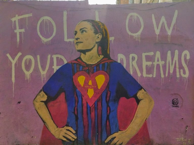 Alexia Putellas Mural