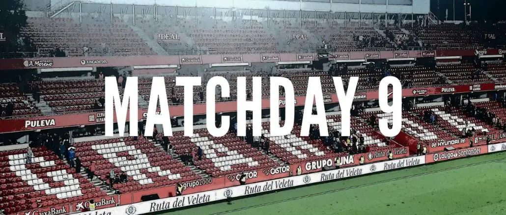 La Liga matchday 9 preview