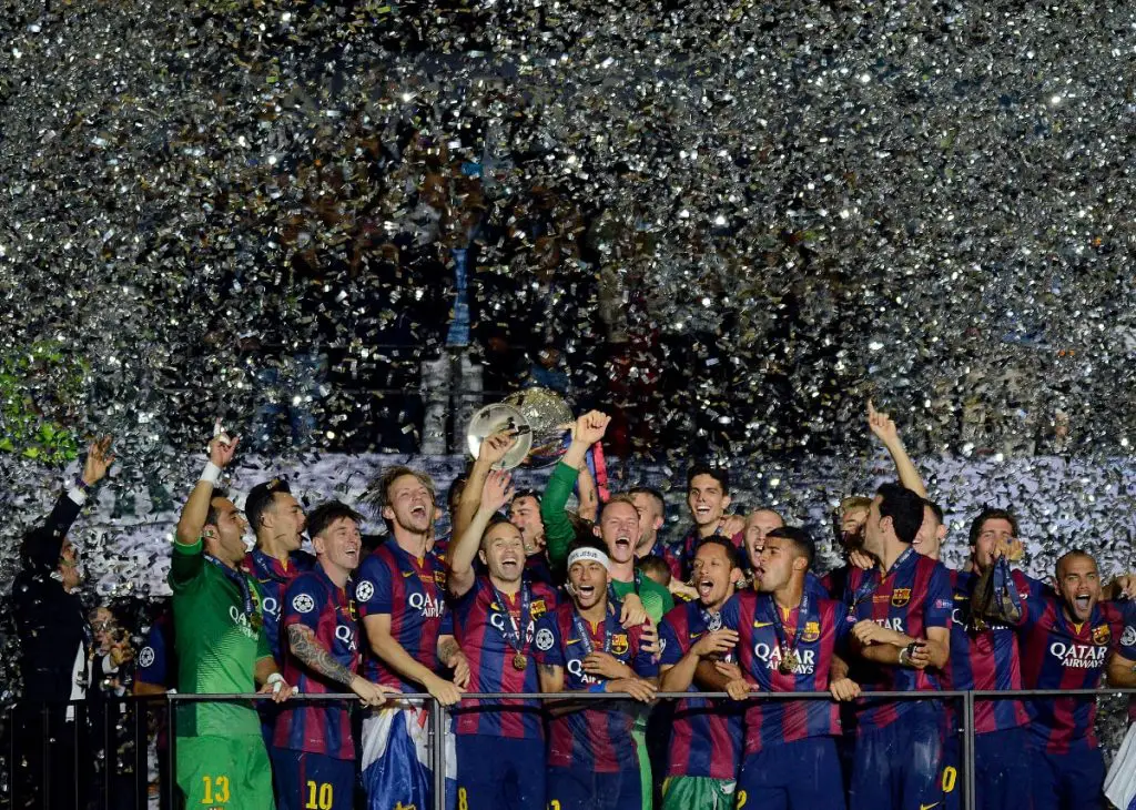 Barcelona's last Champions League win