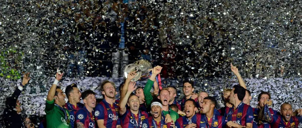 Barcelona's last Champions League win