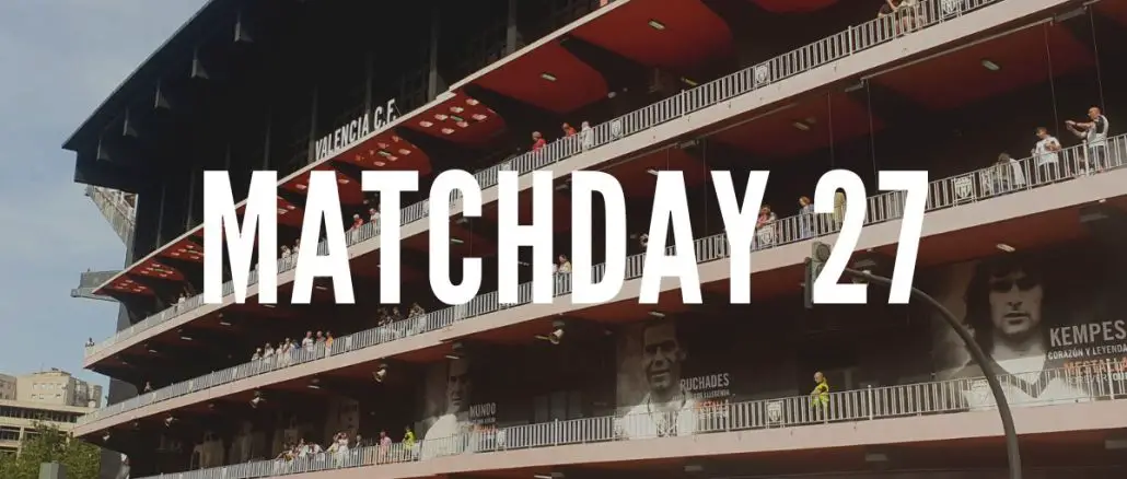 La Liga matchday 27 preview