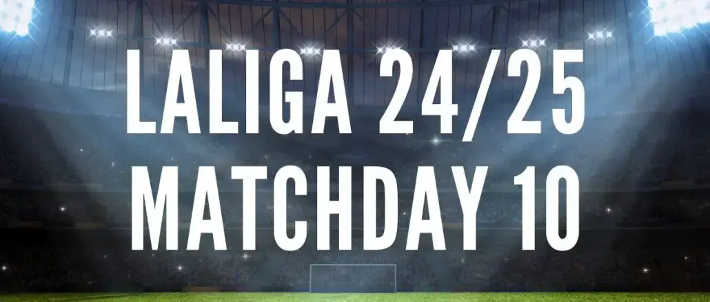 la liga matchday 10 preview