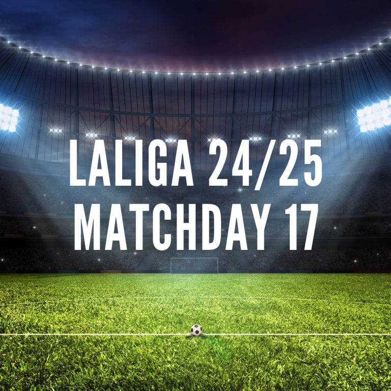la liga matchday 17 preview