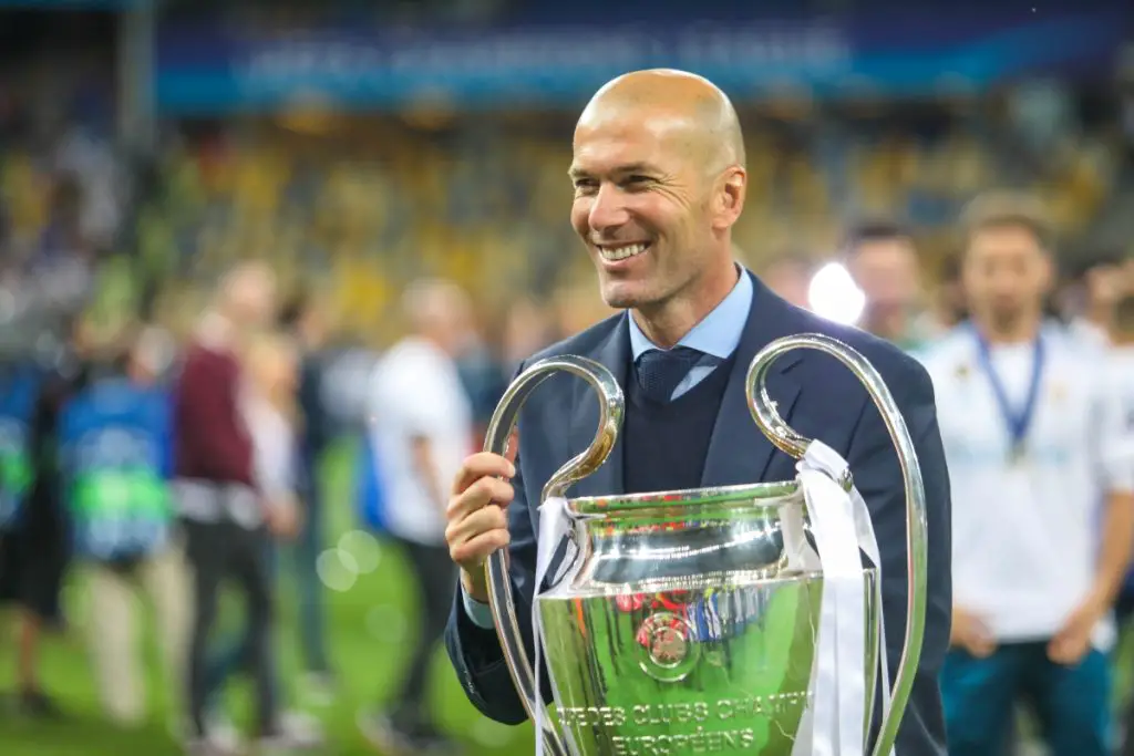 real madrid zidane three peat