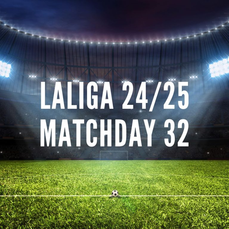 la liga predicted lineups matchday 32