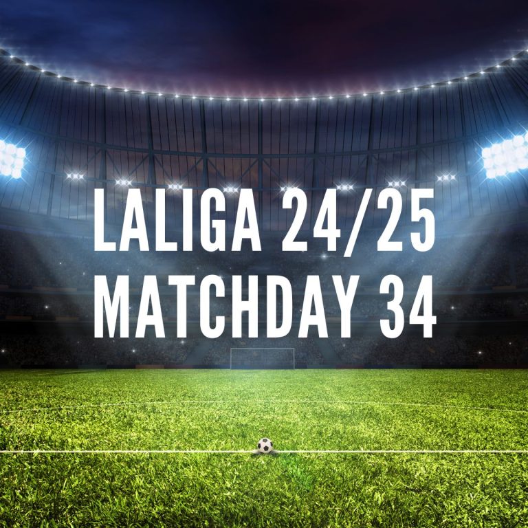 la liga predicted lineups matchday 34