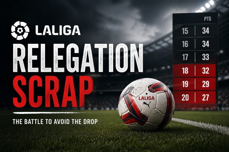 la liga relegation battle